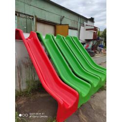 Скат для горки СТЕКЛОПЛАСТИК L=3,2m H=1,8m